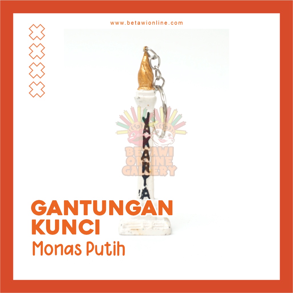 [Termurah] Gantungan Kunci Monas