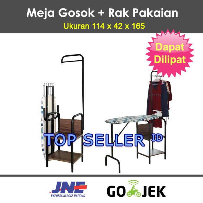 Meja Setrika Besi Expo MS 9101 Rak Busa Gosok Gantungan ...