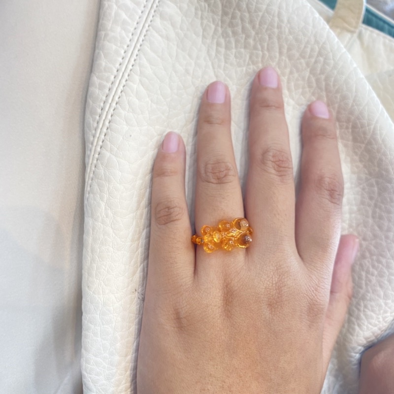 Jual Cincin Manik Manik / Bead Ring Korea | Gummy Bear Edition | Shopee ...