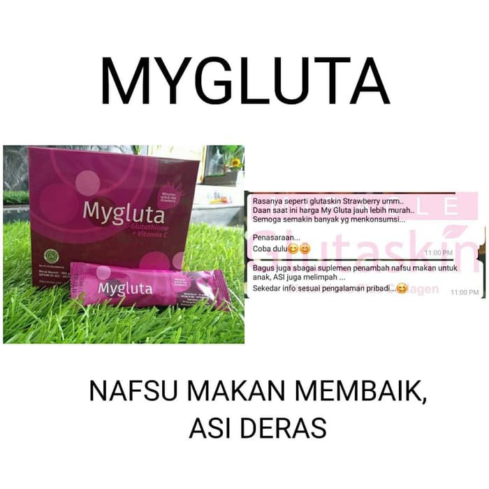 

MYGLUTA MINUMAN SERBUK RASA STRAWBERRY PERBOX isi 25 sachet