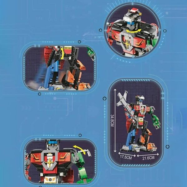 MOULD KING 15037 VOLTRON ALTRON ROBOT WITH RC BRICKS