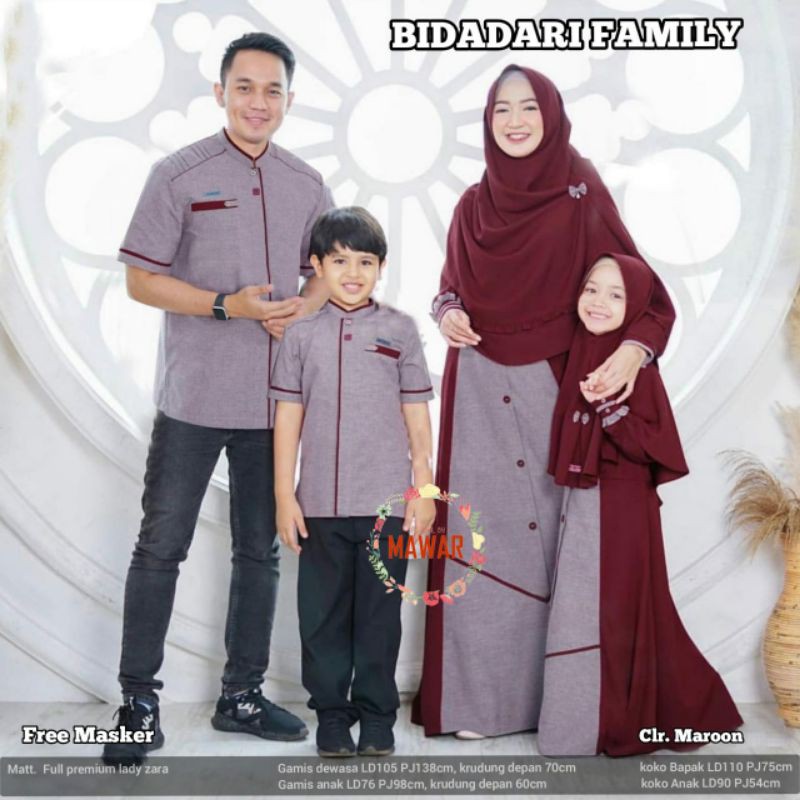 couple family bidadari