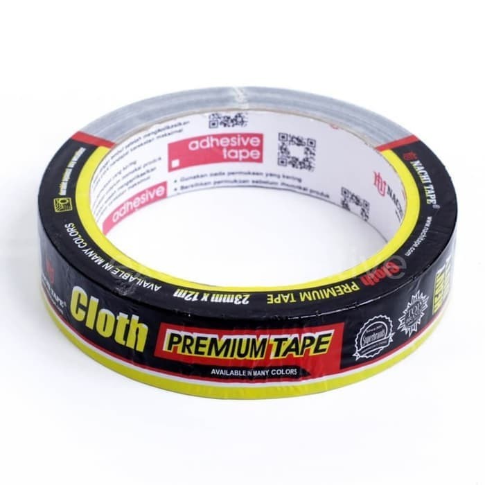 

Lakban Kain Hitam Nachi Cloth Tape 23 mm / 1 Inch x 12 meter