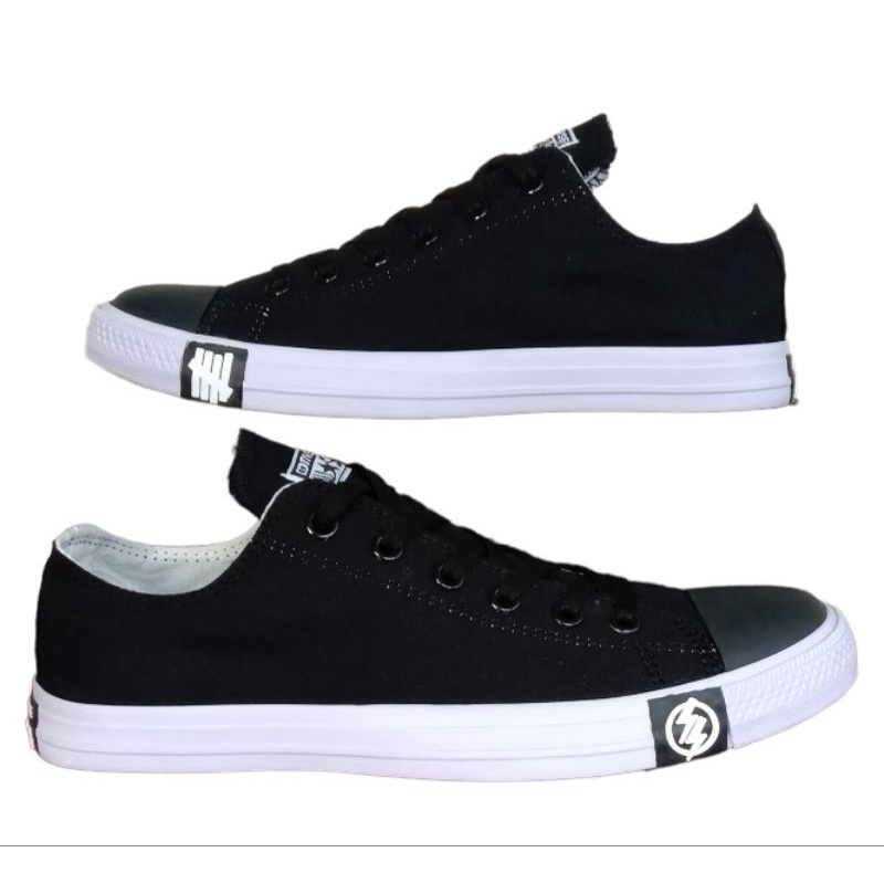 (free box converse)sepatu converse all star ct petir black white all star ct petir chuck taylor hitam putih