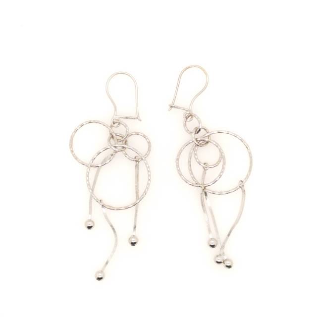 Anting Emas 17 K - Putih 2.95gr Kadar 750 - 2566