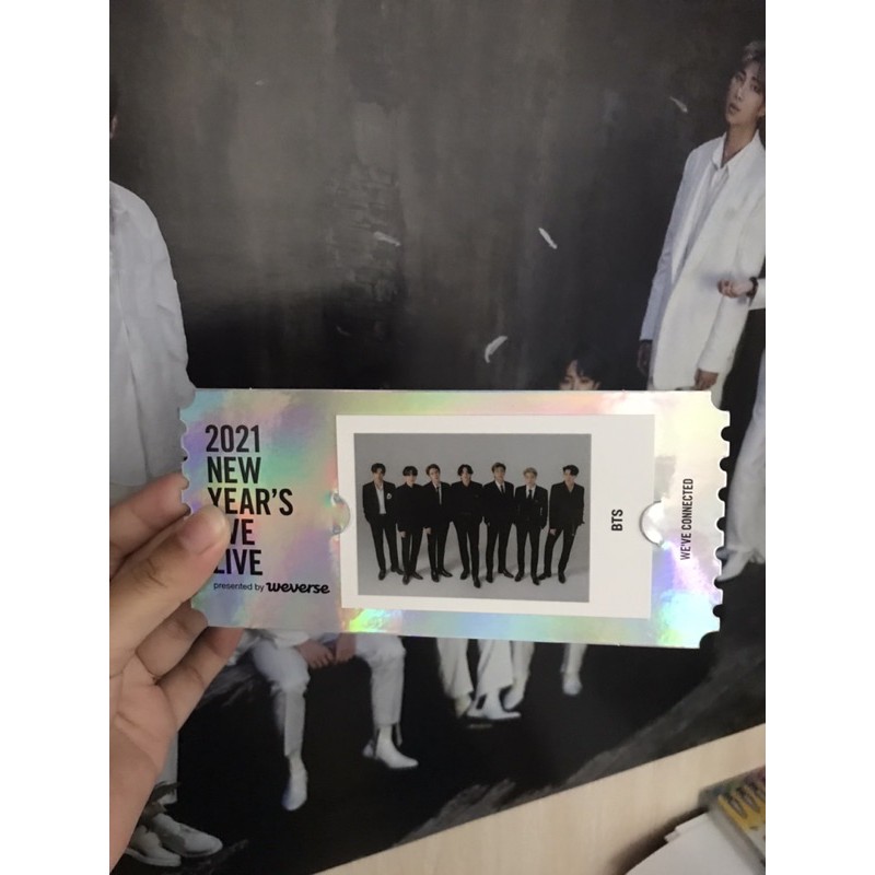 BTS NYEL Ticket Concert