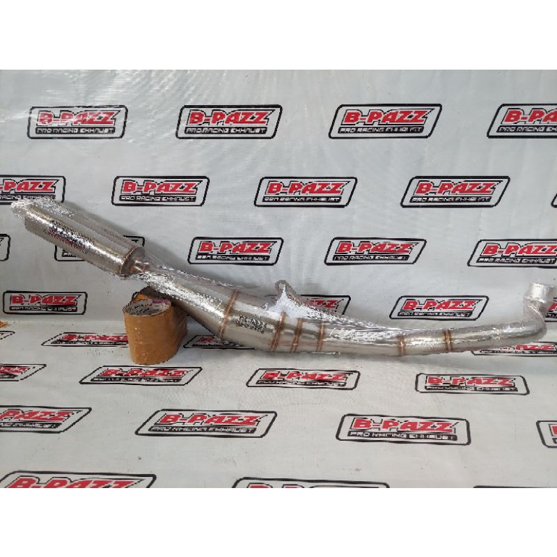 BPAZZ Knalpot Standar Racing Suzuki Tornado Bahan Stainless Original B-PAZZ