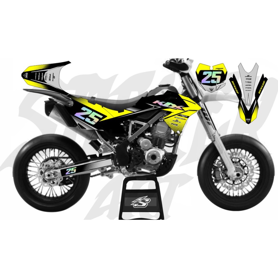 Decal KLX BF Variasi Full Hologram
