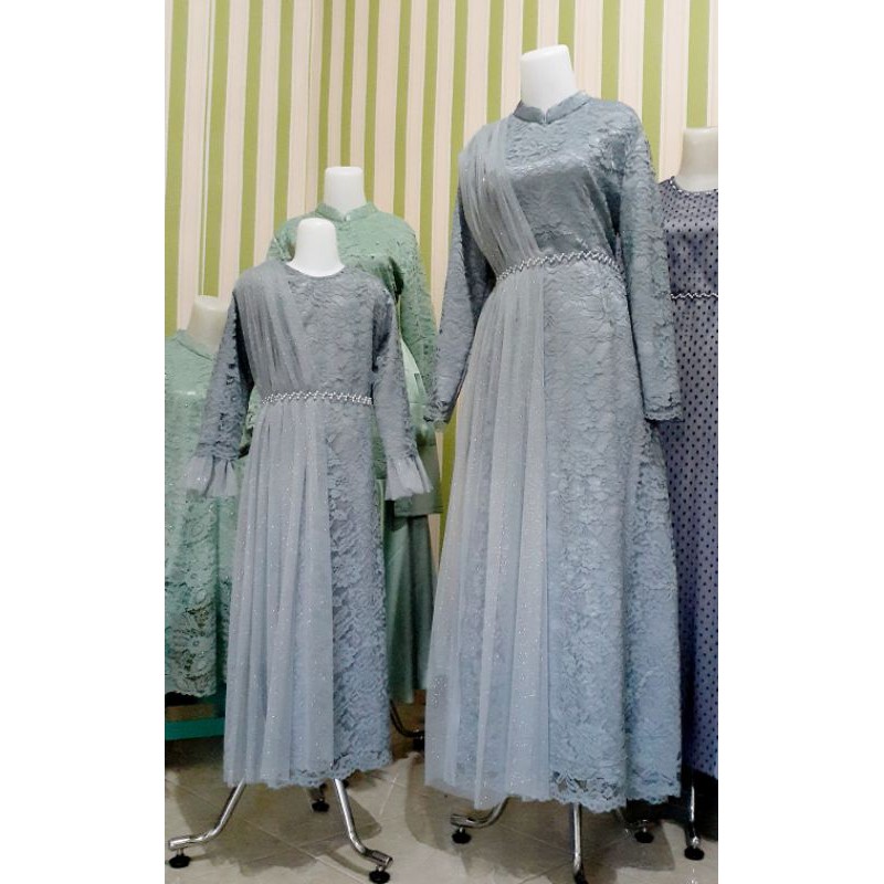 gaun couple ibu dan anak