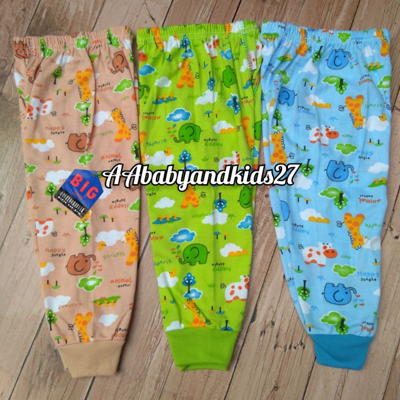 Cico Miko 3PC Celana Panjang Bayi Dengan Tempat Pampers Ukuran S M L XL SNI