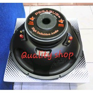 Jual  SPEAKER SUBWOOFER PEGASUS 15 INCH DOUBLE COIL BARU  Murah