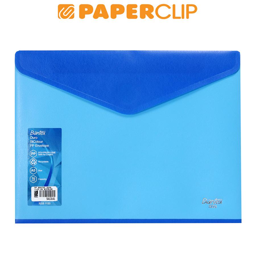 

SMART POCKET BANTEX 3225 1123 A5 BICOLOR COBALT BLUE-SKY BLUE