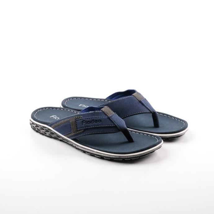 Sepatu Termurah Fladeo Sandal Pria Mds194-2Wh - Biru, 40