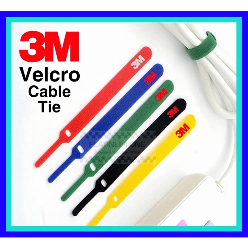 3m velcro cable tie pengikat kabel velcro 3m ori