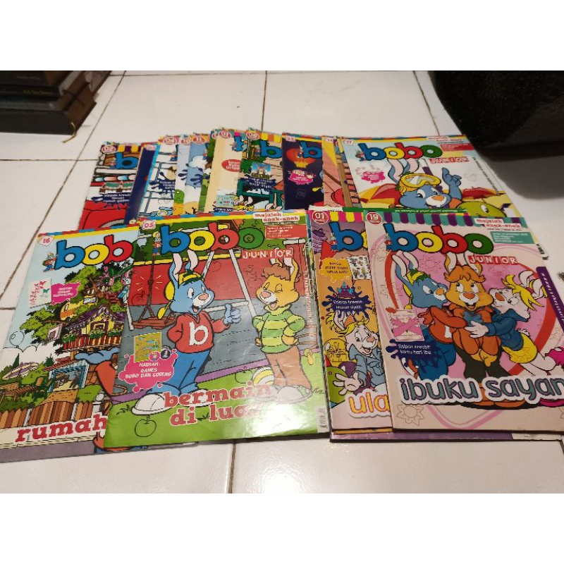 buku majalah Bobo JUNIOR