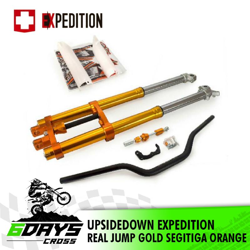 UPSIDEDOWN USD EXPEDITION REAL JUMP GOLD SEGITIGA ORANGE