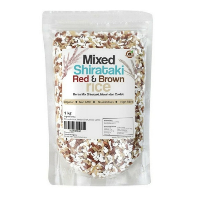 

bg20t01r Mixed Shirataki Red And Brown Rice 1 Kg Sv012Ss