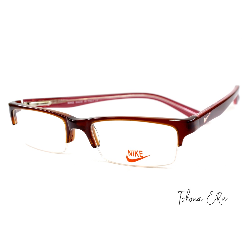 Frame kacamata wanita premium half frame