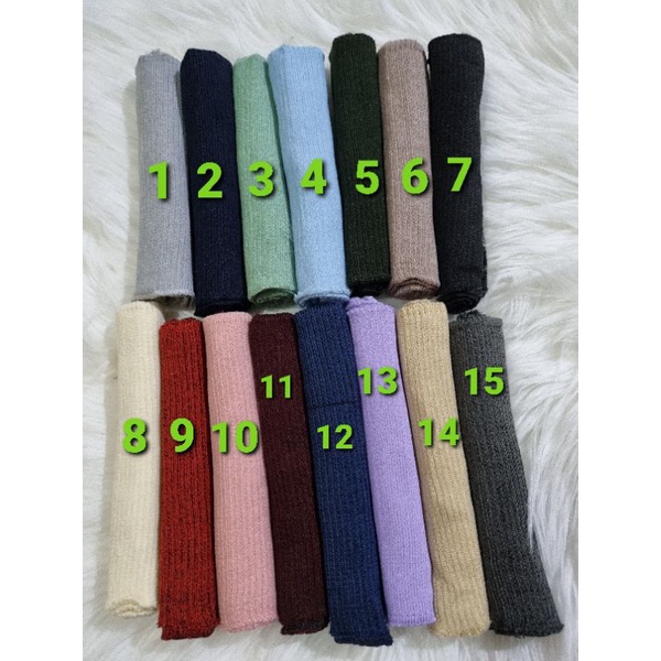 Ciput Bando Rajut | Inner Jilbab | Dalaman Rajut