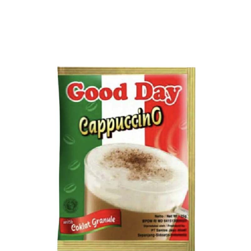 

good day cappucino 1 renceng ( 10 sachet )