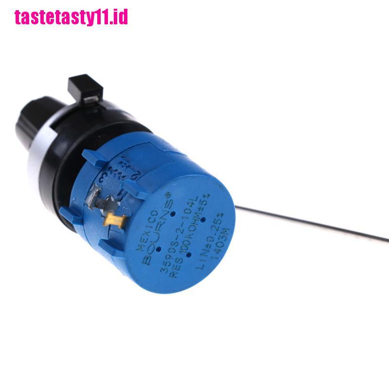 1 set Potentiometer Rotary Dial Presisi 100K Ohm 3590S-2-104L