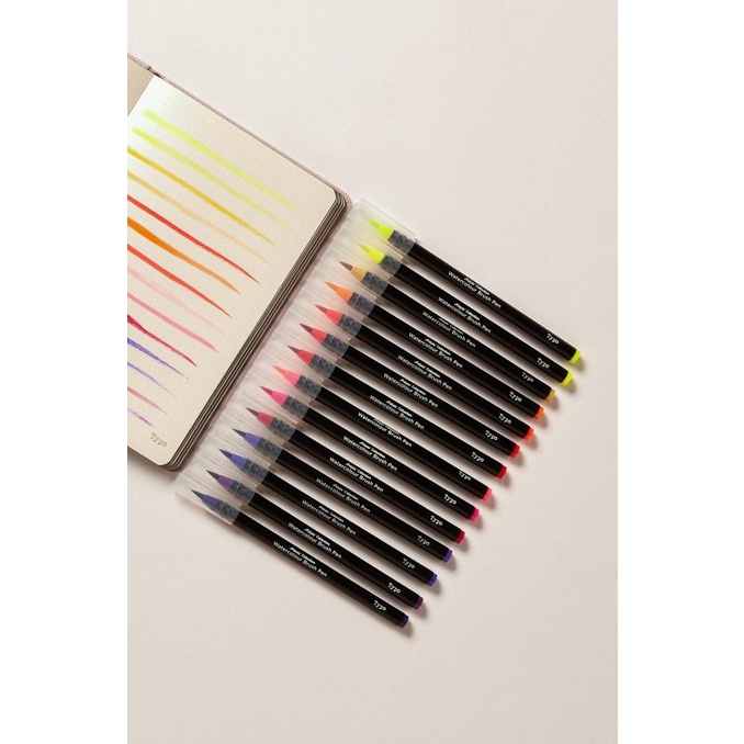 

Typo - Pulpen - Watercolour Brush Pen Expansion Pk - SUMMER SUNSET