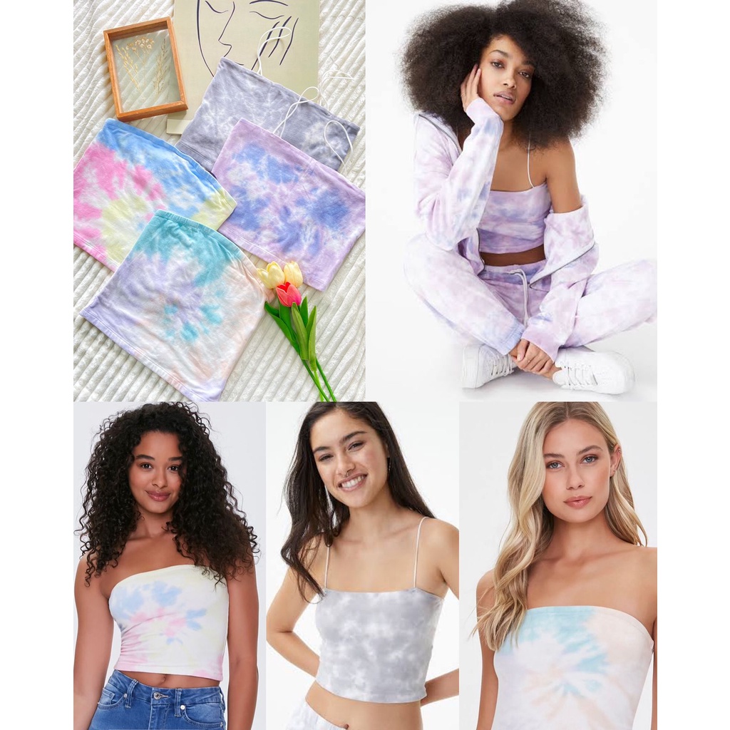 Forever 21 &amp; Aeropostal Tie Dye Top