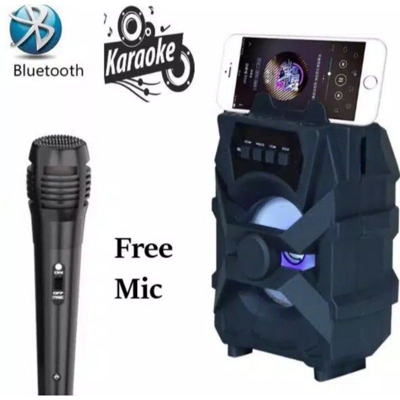 Speaker Bluetooth HF S288 TERMURAH FREE MIC KAROKE