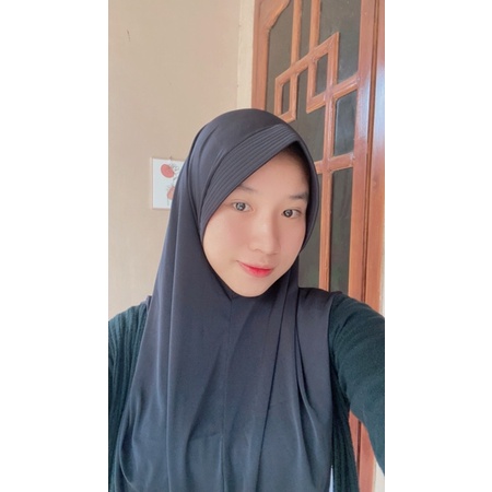 BERGO SPORT MENUTUP DADA-Hitam