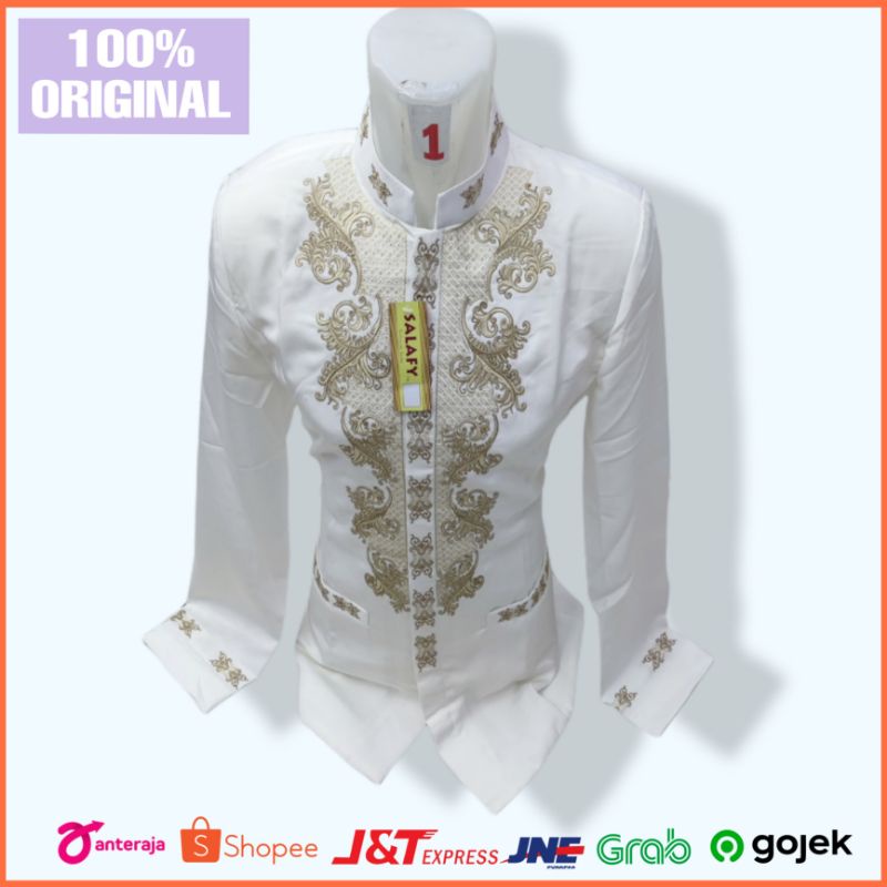 BAJU KOKO LENGAN PANJANG JASKO J50 / KOKO PUTIH / JASKO SALAFY / JAS MODEL KOKO / JAS MUSLIM / JAS F