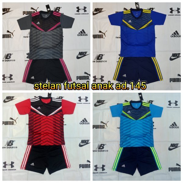 Penawaran Spesial Setelan Futsal Anak Junior Baju Sepakbola Adidas AD.145 Terlaris