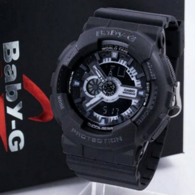 CASIO BABY G BA 110 HITAM