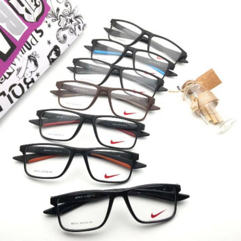 frame kacamata denagan lensa SV essilor