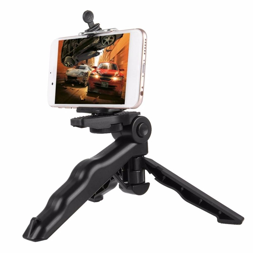 Portable Mini Tripod Lipat for DSLR, GoPro, Xiaomi Yi, Smartphone