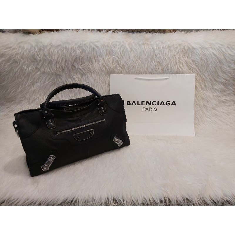 Balenciaga Bag Edge 42cm SHW Black