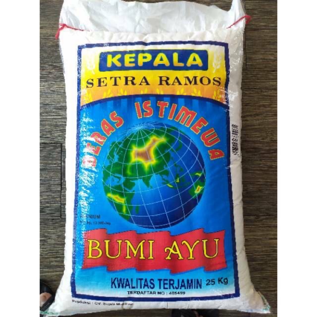 

Beras BUMI AYU High Quality 25 kg