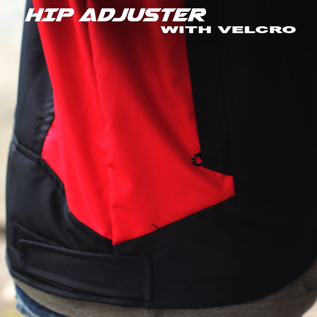 Jaket BIGSIZE riding RAPID AGRESSIVE anti angin reflektif printing