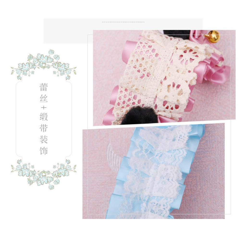 NKMA headband nekomimi maid cat ear bando kucing fur lolita cosplay aksesoris high quality