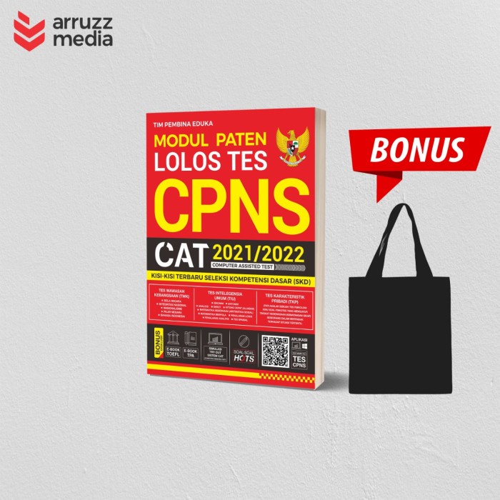 

TERMURAH Buku CPNS Modul Paten Lolos Tes CPNS CAT 2021/2022 HOTS KPL516