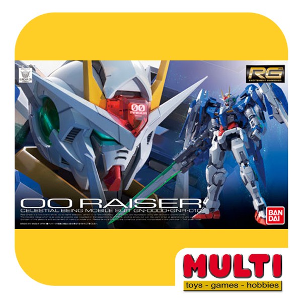 GUNDAM 00 RG 18 GN-0000+GNR-010 00 RAISER