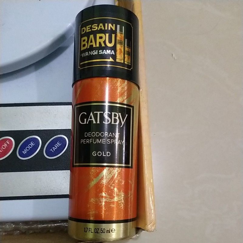 Gatsby 50ml kaleng deodorant perfume spry,per pcs.