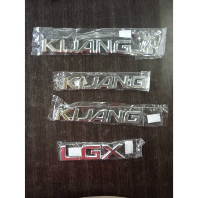 Emblem full set kijang kapsul LGX 97 04