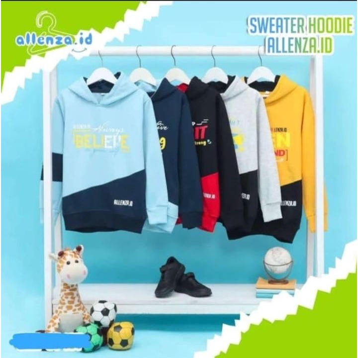 Sweater Hoodie Anak Laki-laki - Jaket Anak Laki-laki - Hoodie Lucu - BAHAN LEMBUT - Usia 6 -12 tahun - Joyashuz