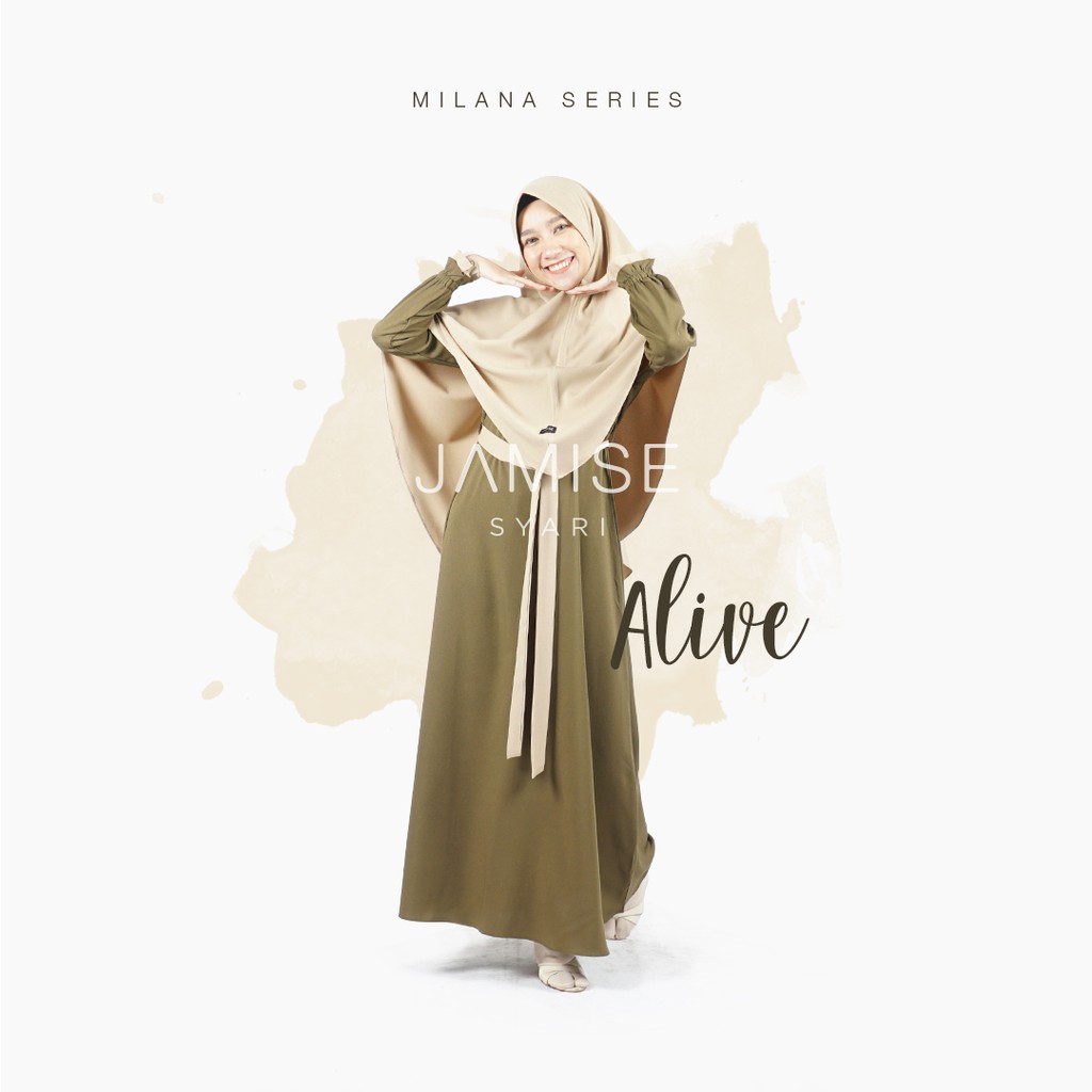 Khimar syari milana