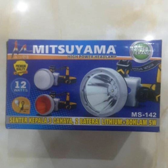 COD Senter Kepala T6 3 Lensa Mitsuyama MS-142