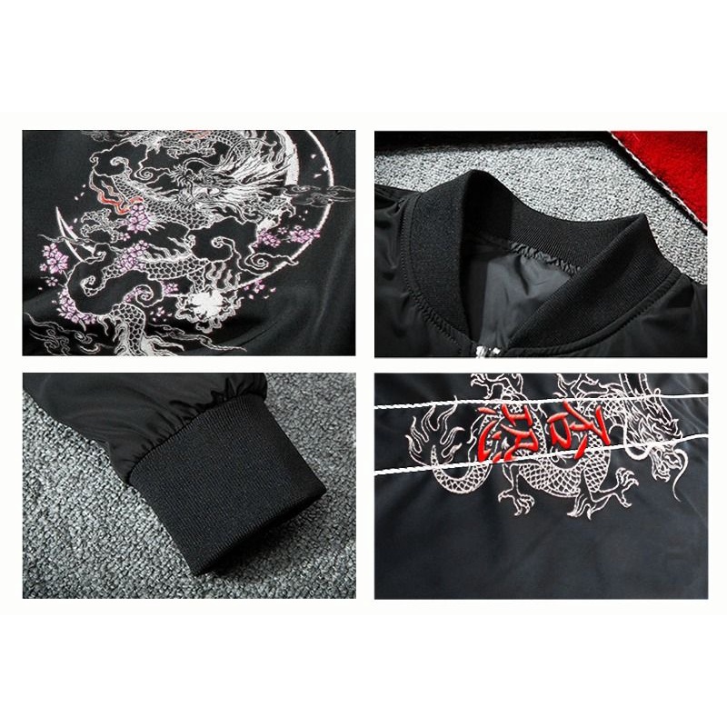 X Urband Absolute Jaket Sukajan Kurode Ryu Terbaru A194-4