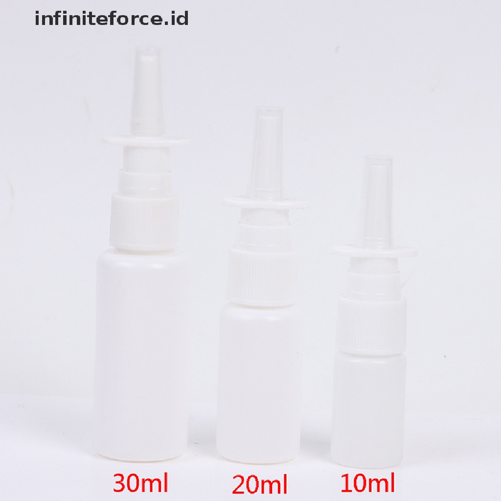 Botol Spray Kosong Bahan Plastik Ukuran 10 / 20 / 30ml Untuk Kosmetik