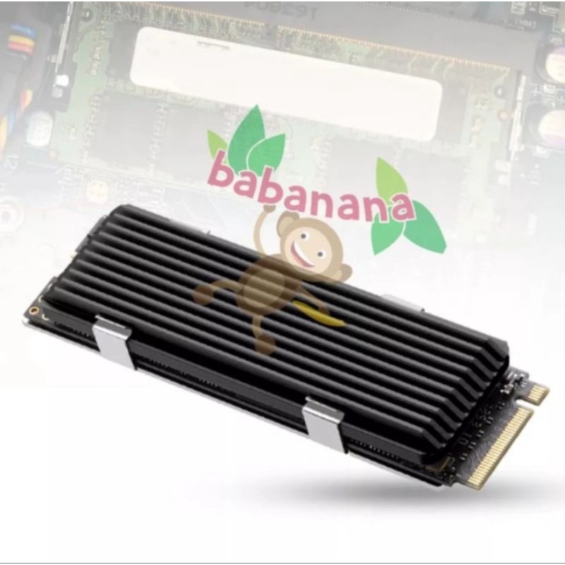 Heatsink ssd m.2 2280 cooler nvme cooling pad thermal peredam panas