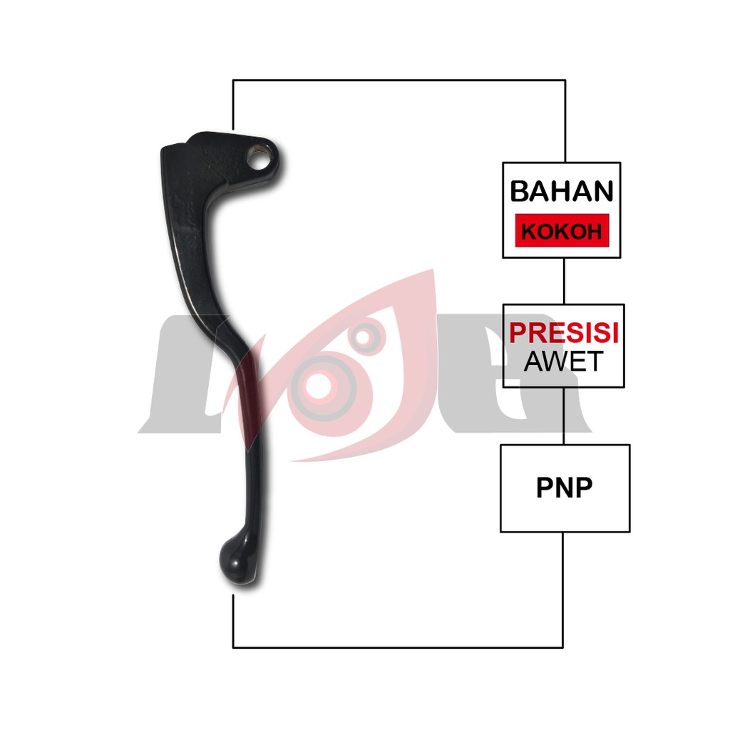 Handel Kiri F1ZR Handle Kopling Force 1 Tuas Penarik Clutch Lokal