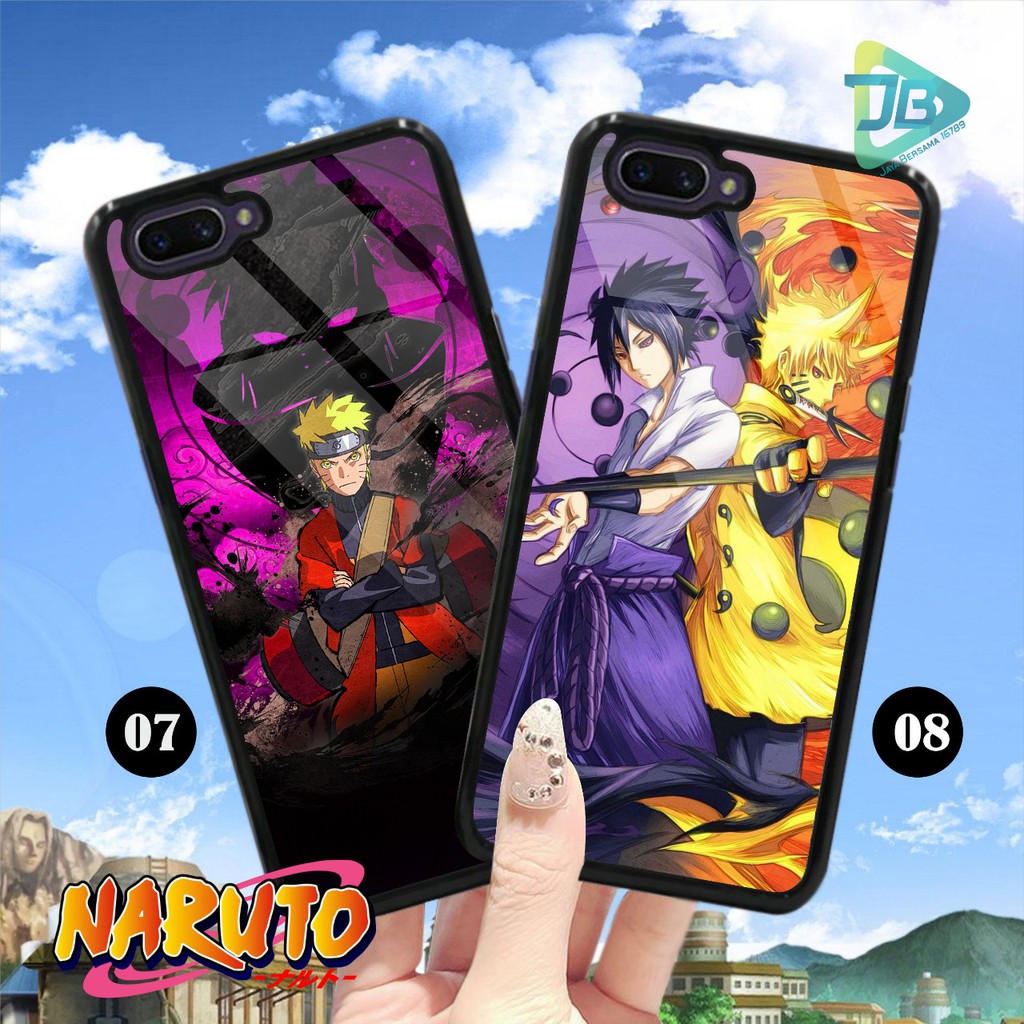 HARDCASE 2D GLOSSY NARUTO OPPO VIVO XIAOMI SAMSUNG REALME IPHONE ALL TYPE JB4669